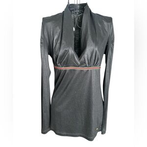 GUCCI cherryline Black Long Sleeve Top